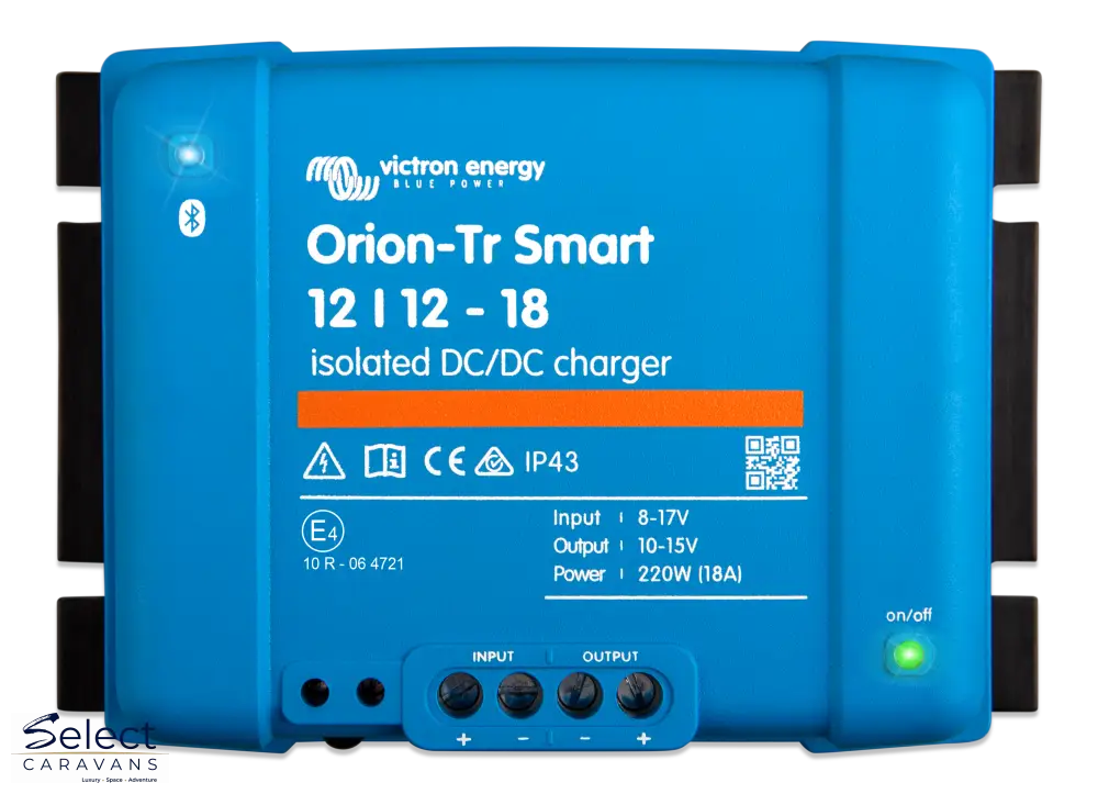 Victron Orion-Tr Smart DC-DC Battery Charger Isolated - 12V to 12V 18A Isolated - Accessories
