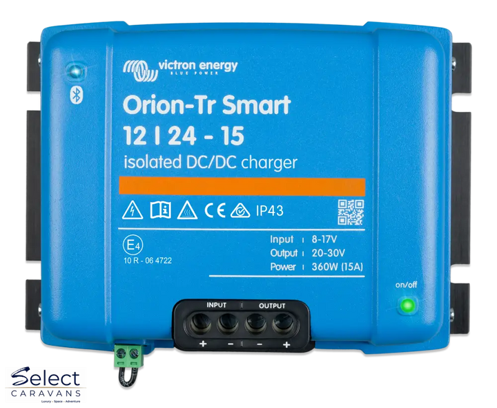 Victron Orion-Tr Smart DC-DC Battery Charger Isolated - 12V to 24V 15A Isolated - Accessories