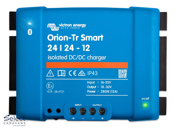 Victron Orion-Tr Smart DC-DC Battery Charger Isolated - 24V to 24V 12A Isolated - Accessories