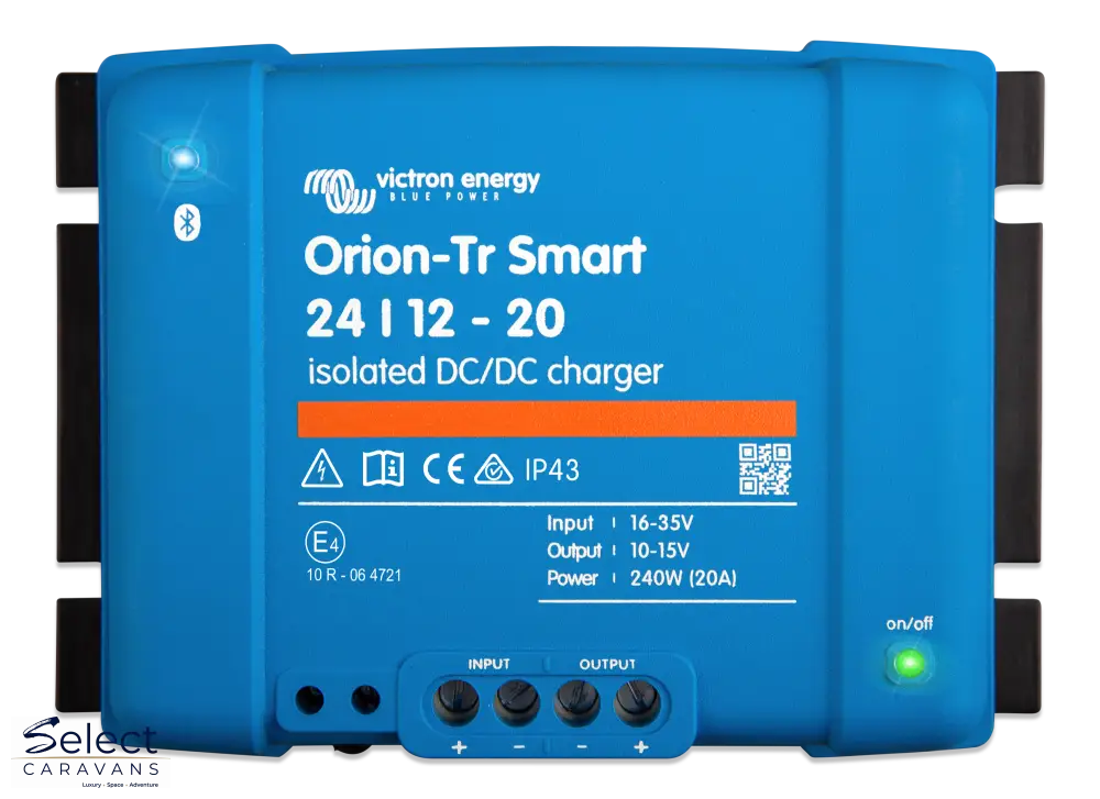Victron Orion-Tr Smart DC-DC Battery Charger Isolated - 24V to 12V 20A Isolated - Accessories