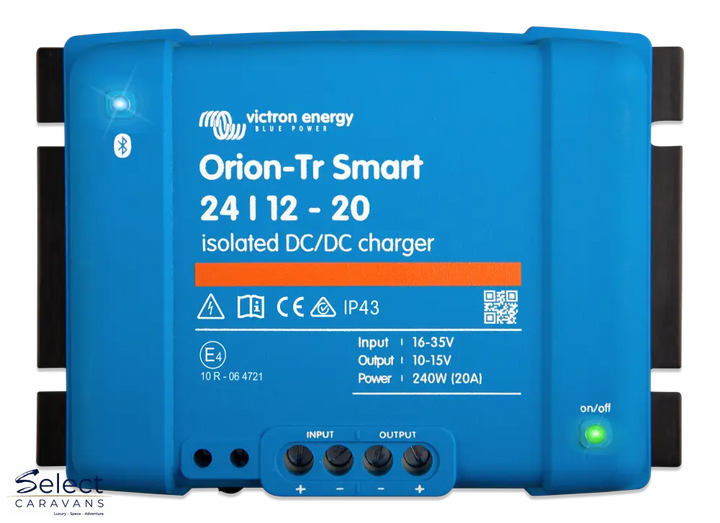 Victron Orion-Tr Smart DC-DC Battery Charger Isolated - 24V to 12V 20A Isolated - Accessories