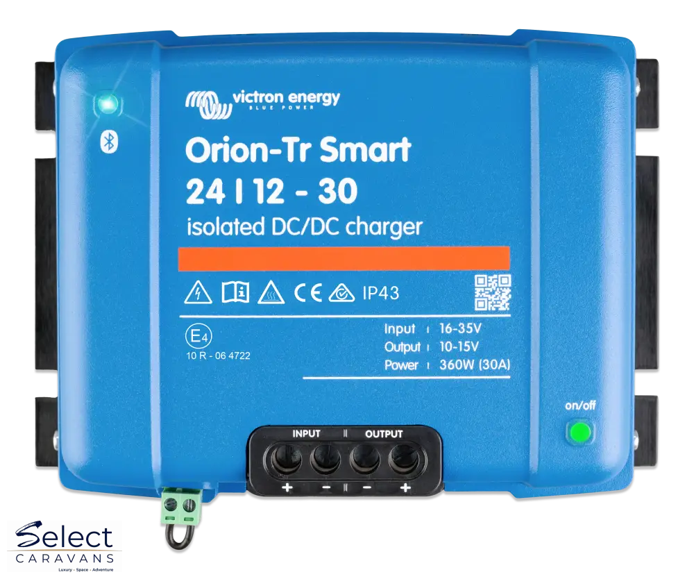 Victron Orion-Tr Smart DC-DC Battery Charger Isolated - 24V to 12V 30A Isolated - Accessories