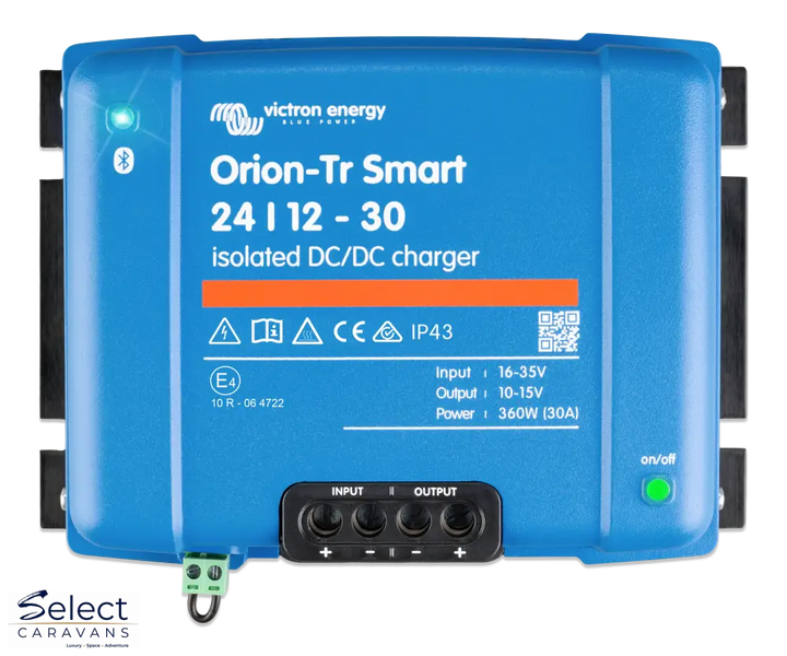 Victron Orion-Tr Smart DC-DC Battery Charger Isolated - 24V to 12V 30A Isolated - Accessories