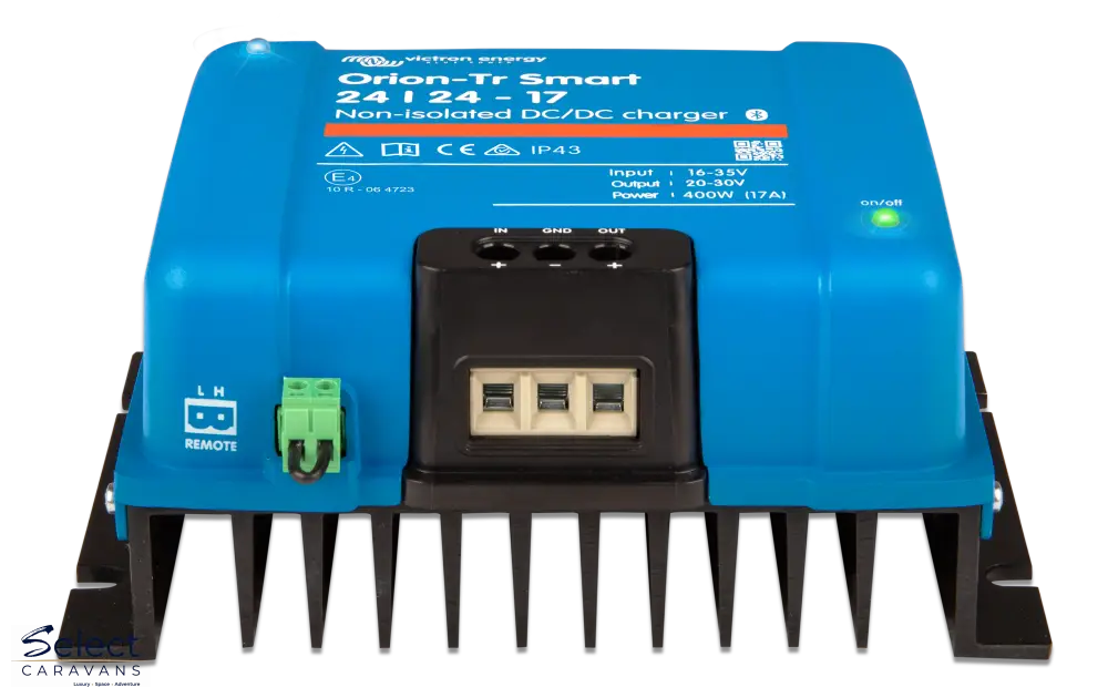 Victron Orion-Tr Smart 24V to 24V 17A Non-Isolated DC-DC Charger