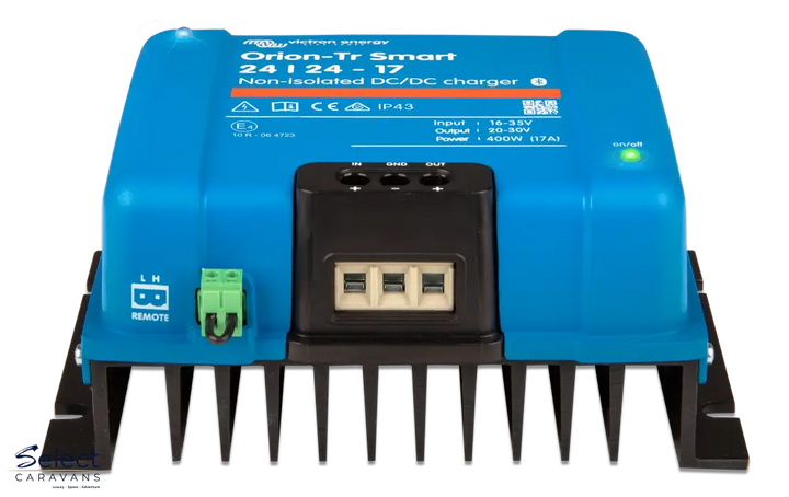 Victron Orion-Tr Smart 24V to 24V 17A Non-Isolated DC-DC Charger