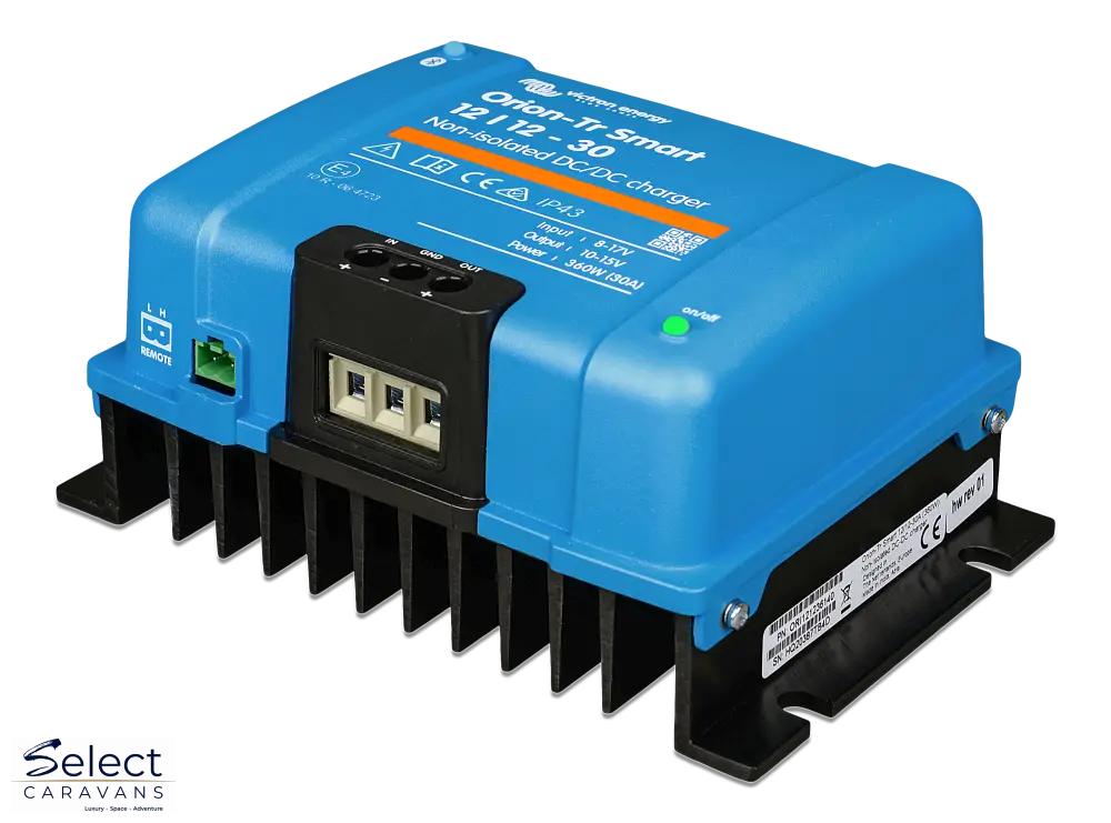 Victron Orion-Tr Smart Non-Isolated DC-DC Charger left view