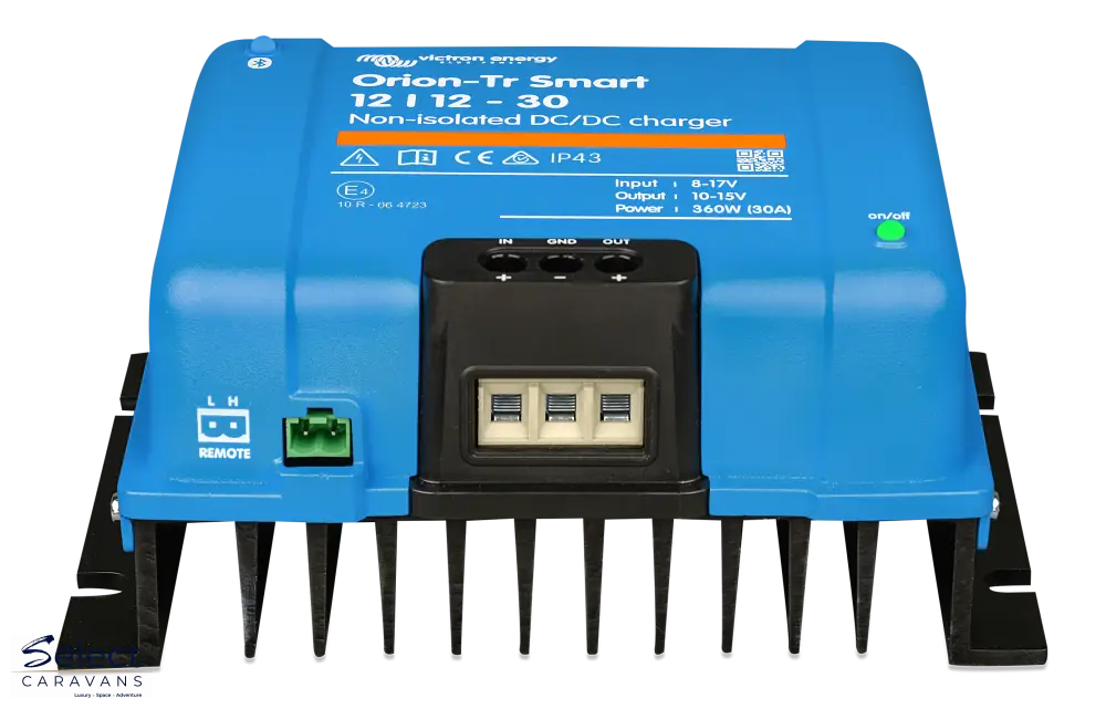 Victron Orion-Tr Smart 12V to 12V 30A Non-Isolated DC-DC Charger