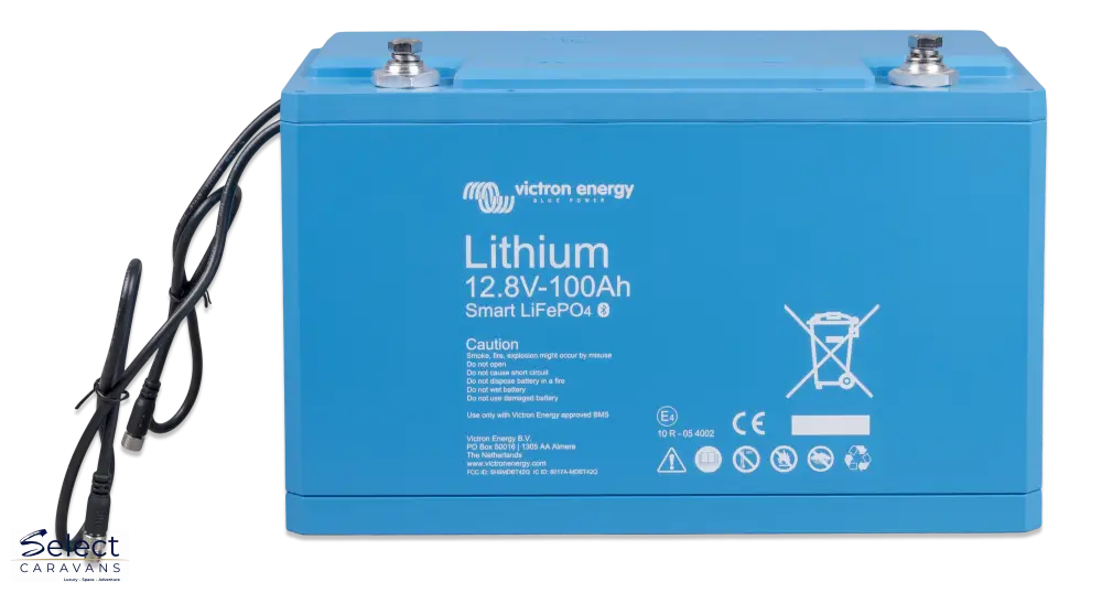 Victron Smart Lithium LiFePO4 Battery - 12.8V / 100Ah - Lithium Battery