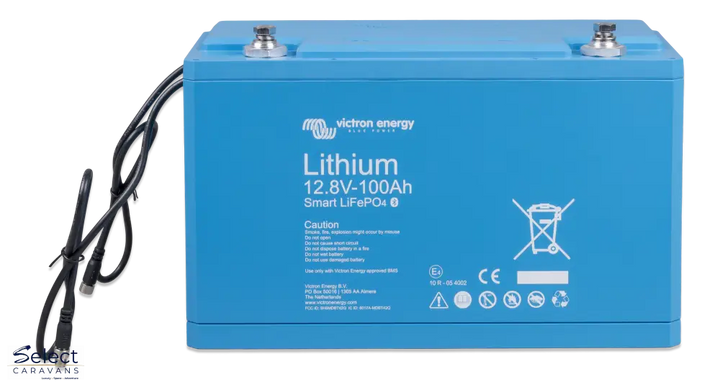 Victron Smart Lithium LiFePO4 Battery - 12.8V / 100Ah - Lithium Battery