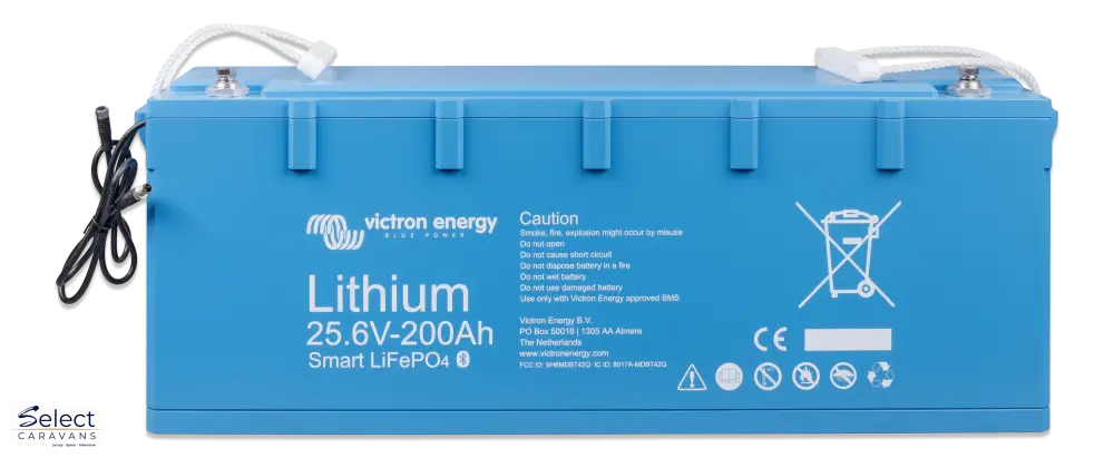 Victron Smart Lithium LiFePO4 Battery - 25.6V / 200Ah - Lithium Battery