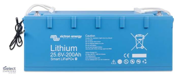 Victron Smart Lithium LiFePO4 Battery - 25.6V / 200Ah - Lithium Battery