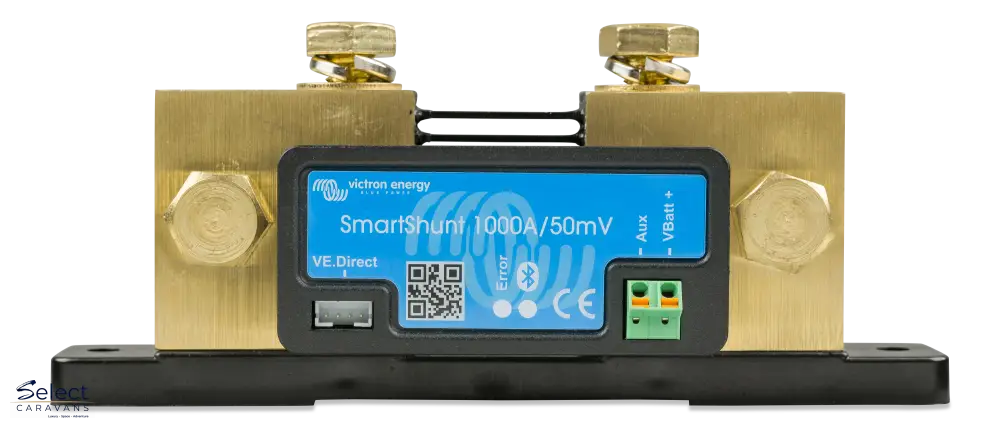 Victron SmartShunt 1000A battery monitor for off-grid power systems NZ