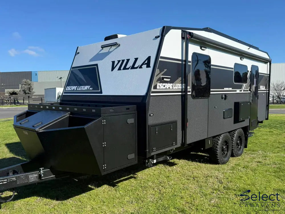 Villa - Escape Luxury Off-Road 19’6 MAX Tig Welded Aluminium / Painted / Sandwich Panel Caravan